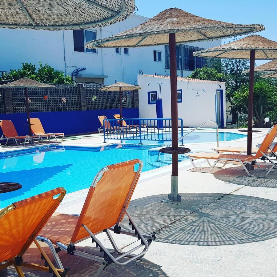 Aspro Spiti Hotel Apartments Tigaki Exterior foto