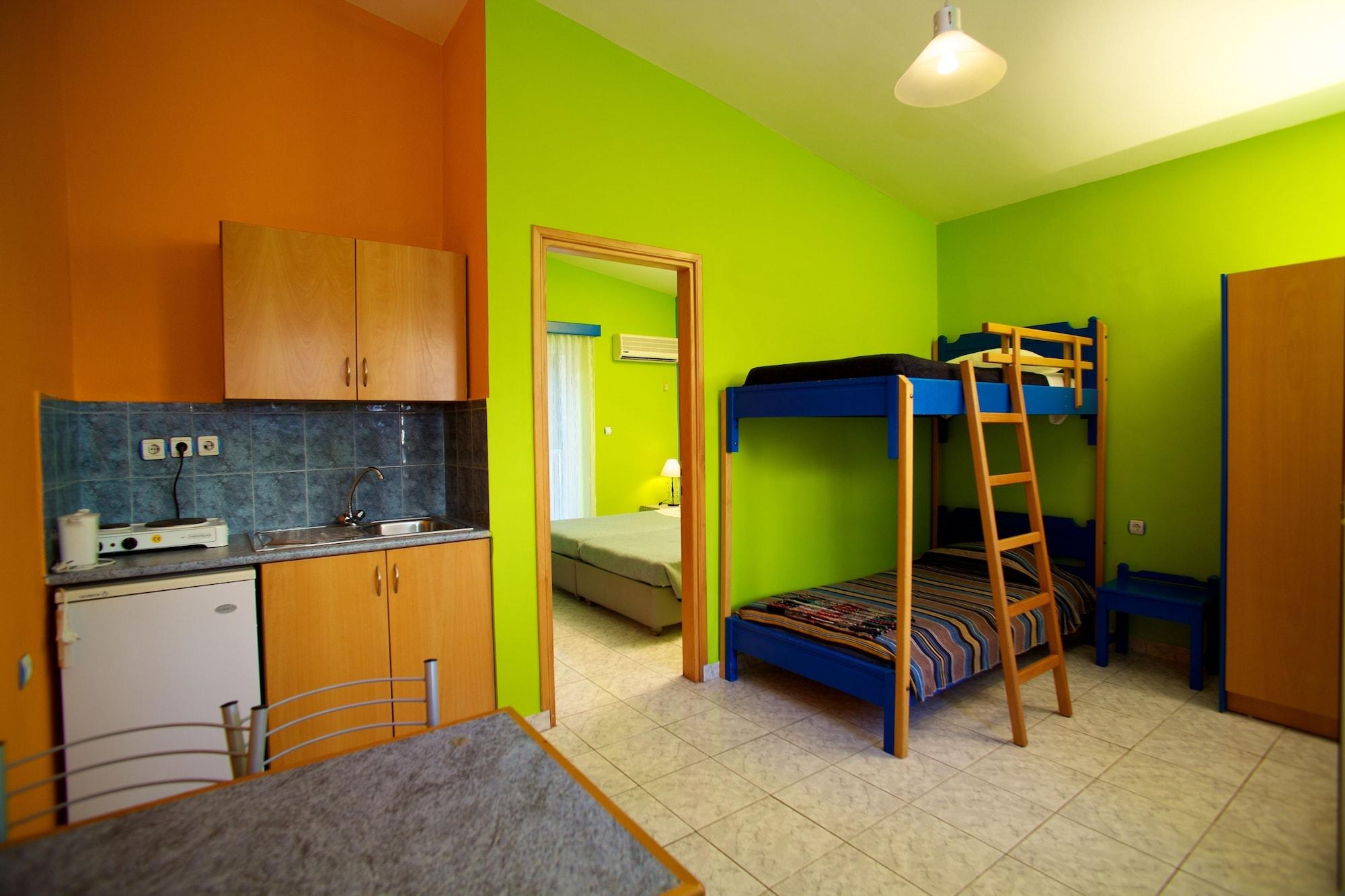 Aspro Spiti Hotel Apartments Tigaki Exterior foto